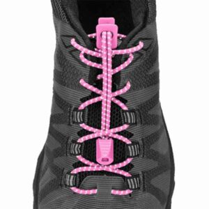 Run Laces Reflective rosa