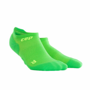 Ultralight no show socks W viper/green