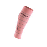 Reflective Compression Calf Sleeves light rose