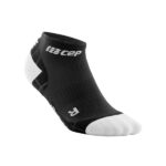Ultralight Low Cut Compression Socks Black/Light Grey