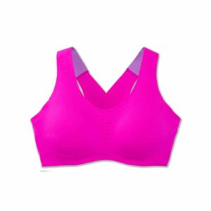 dare crossback run bra magenta/heliotrope