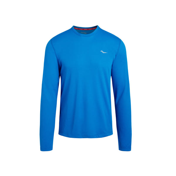 saucony stopwatch long sleeve fronte