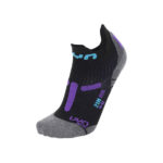 Lady run 2in socks black/violet