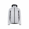 vista frontale della giacca Montura Nevis Jacket 2.0 colore bianco