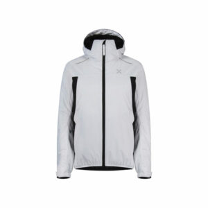 vista frontale della giacca Montura Nevis Jacket 2.0 colore bianco
