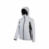 vista dal fianco della giacca Montura Nevis Jacket 2.0 colore bianco