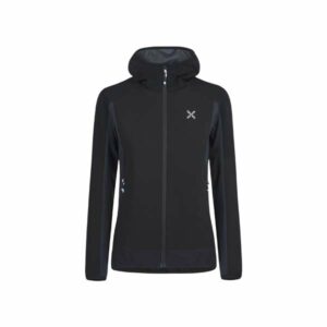 premium wind hoody jacket W nero/antracite