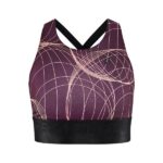 core charge sport top W burgundy