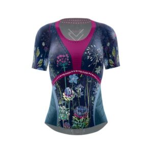 t-shirt voltage W allium flower