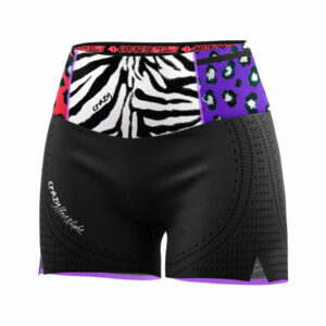 short lightning W black-zebra