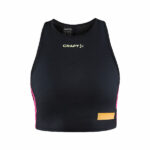 PRO HYPERVENT CROPPED TOP W BLACK-ROXO