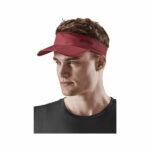 running visor red