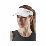 running visor white