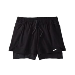 high point 3" 2in1 short W black