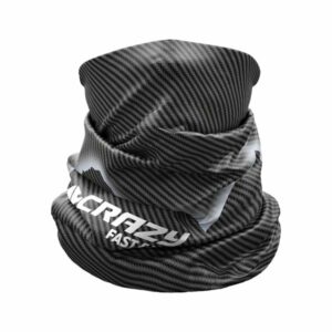 Neck gaiter light black