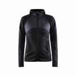 ADV essence jersey hood jacket W black