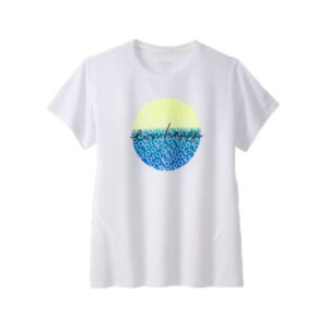 Distance short sleeve 3.0 white/run happy