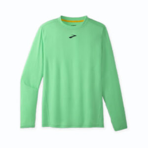 high point long sleeve hyper green