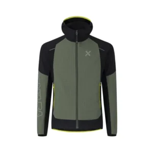 Wind revolution hoody jacket verde salvi