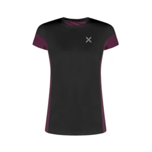 Delta mix t-shirt W nero/vinaccia