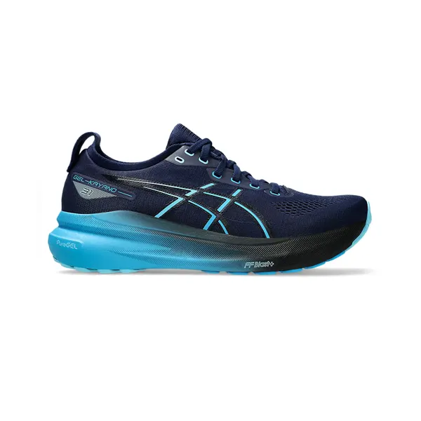 Gel Kayano 31 herren (Größe: 42.5, Farbe: Kayano 31 blue expanse/digital aqua)