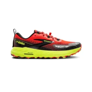 Brooks Cascadia 18 cherry tomato lime black 1104261D656