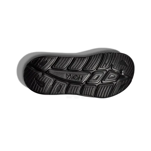 Hoka Ora Athletic Slide black white 1155154 BWHT suola