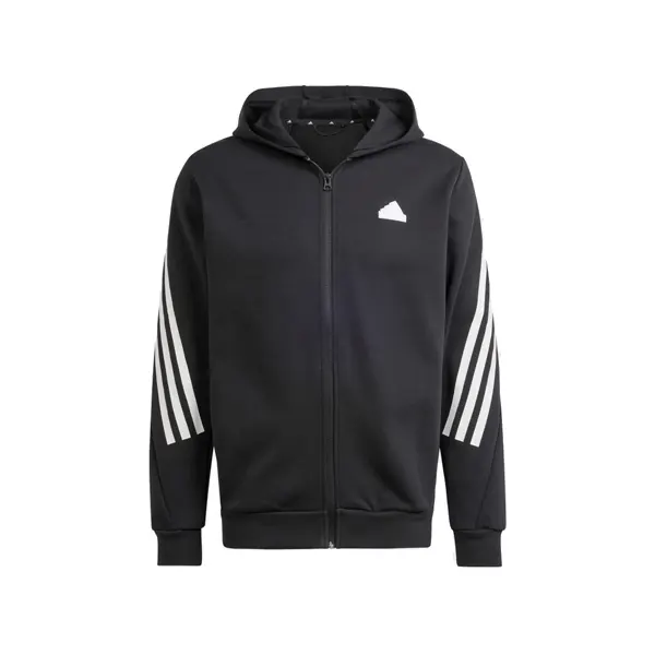 Adidas Future Icons 3 Stripes Full Zip uomo Felpa con Cappuccio MioMioRun