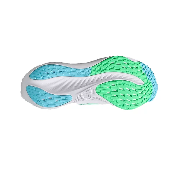 asics Nimbus 26 new leaf soothing sea 1011B794 302 suola