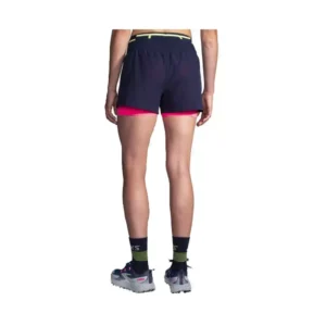 brooks High Point 3 2in1 short W navy neo pink 221656439 retro