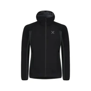 Premium wind hoody jacket black/antracit