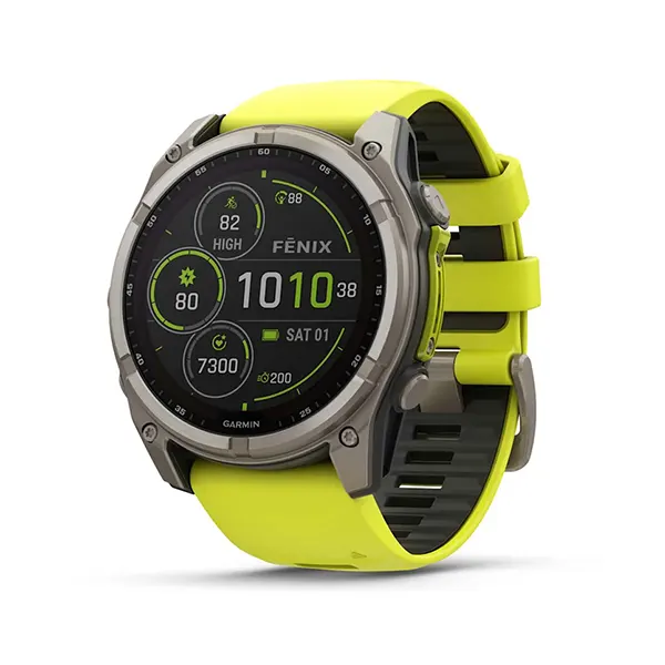 Fenix 8 (Colore: Fenix 8 51mm Sapphire Solar yellow, Dimensione: 51 mm, Modello: Sapphire Solar)