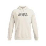 Under Armour Rival FLC TXTR CG hoodie summit white 1389428-0110