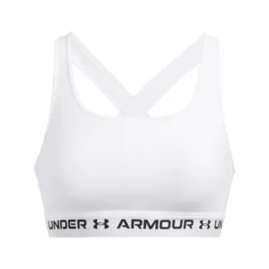 Crossback mid bra white W