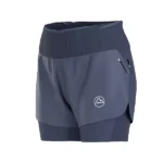 la sportiva Ultra distance shorts W night sky chalk Q79646004 fianco