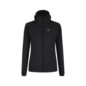 montura Seed hooded jacket W black MJAW23W.90