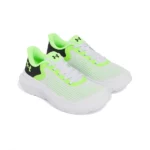 under armour BPS Rogue 5 AL white Black Hyper Green 3028268 0100 dettaglio