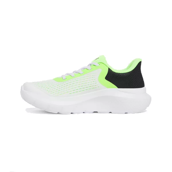 under armour BPS Rogue 5 AL white Black Hyper Green 3028268 0100 interno