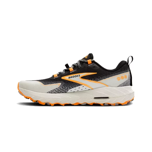 brooks Cascadia 18 black blue wash orange 1104261D022 interno