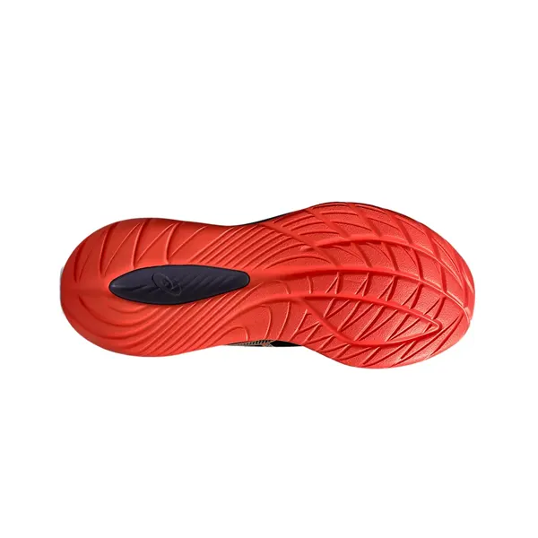 asics Cumulus 27 black coral reef 1011B960 001 suola